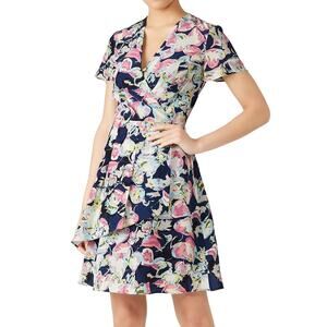 Slate and Willow Mixed Floral Printed Dress